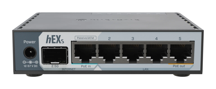 روتر میکروتیک مدلhEX S (2025)