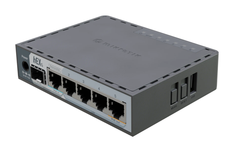 روتر میکروتیک مدلhEX S (2025)